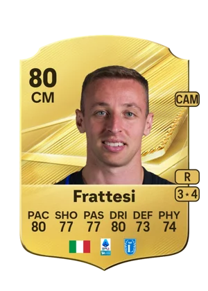 Frattesi - 80 - Rare EA FC 27 card