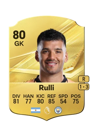 Rulli - 80 - Rare EA FC 27 card