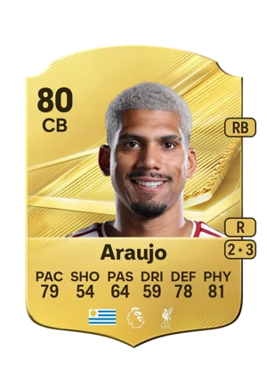 Araujo - 80 - Rare EA FC 27 card