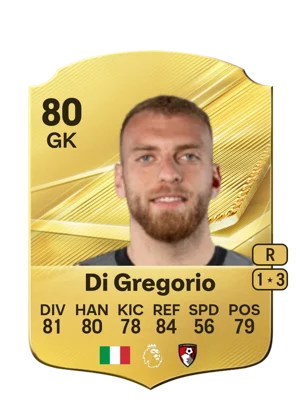 Di Gregorio - 80 - Rare EA FC 27 card