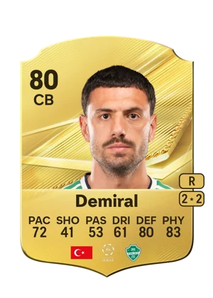 Demiral - 80 - Rare EA FC 27 card
