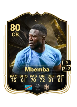 Mbemba - 80 - Team of the week EA FC 27 card