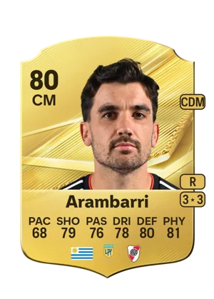 Arambarri - 80 - Rare EA FC 27 card