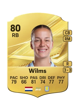 Wilms - 80 - Rare EA FC 27 card