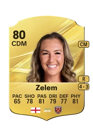 Zelem - 80 - Rare EA FC 27 card