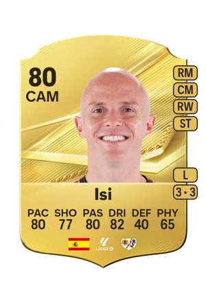 Isi - 80 - Rare EA FC 27 card