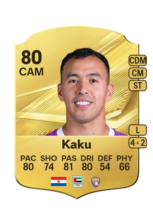 Kaku - 80 - Rare EA FC 27 card