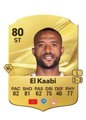 El Kaabi - 80 - Rare EA FC 27 card