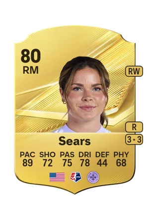 Sears - 80 - Rare EA FC 27 card