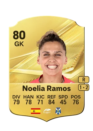 Noelia Ramos - 80 - Rare EA FC 27 card