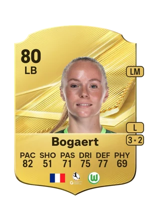 Bogaert - 80 - Rare EA FC 27 card