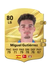 Miguel Gutiérrez - 80 - Rare