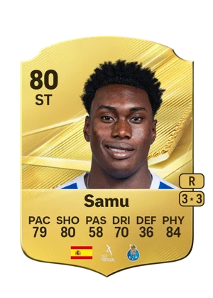 Samu - 80 - Rare EA FC 27 card