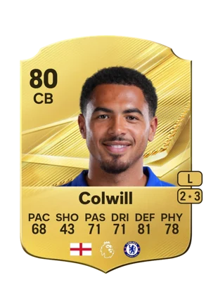 Colwill - 80 - Rare EA FC 27 card