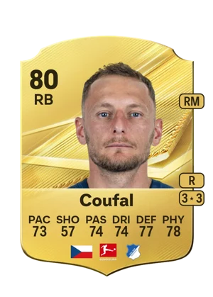 Coufal - 80 - Rare EA FC 27 card