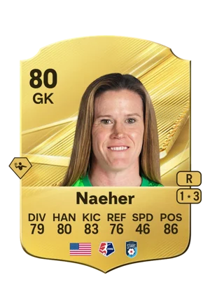 Naeher - 80 - Rare EA FC 27 card