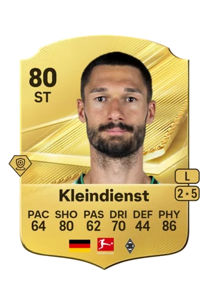Kleindienst - 80 - Rare EA FC 27 card