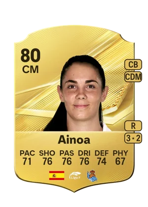 Ainoa - 80 - Rare EA FC 27 card