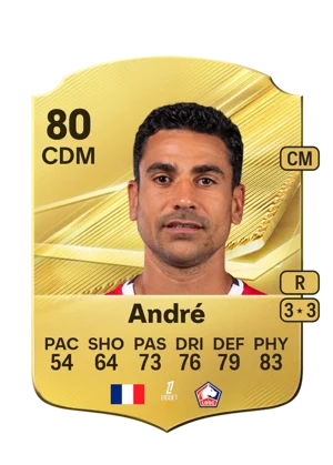 André - 80 - Rare EA FC 27 card