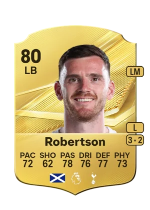 Robertson - 80 - Rare EA FC 27 card