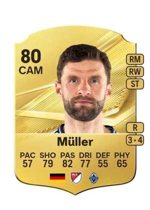 Müller - 80 - Rare EA FC 27 card
