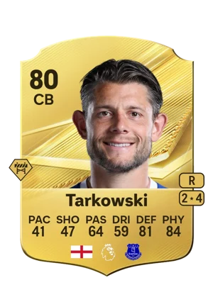 Tarkowski - 80 - Rare EA FC 27 card