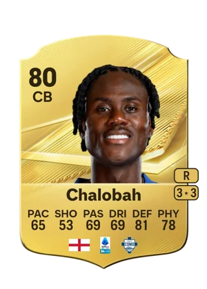 Chalobah - 80 - Rare EA FC 27 card