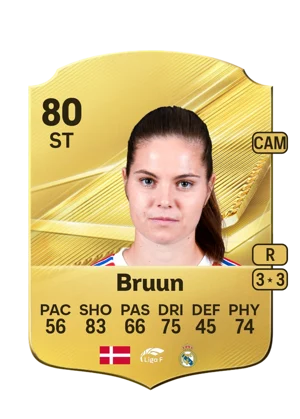 Bruun - 80 - Rare EA FC 27 card