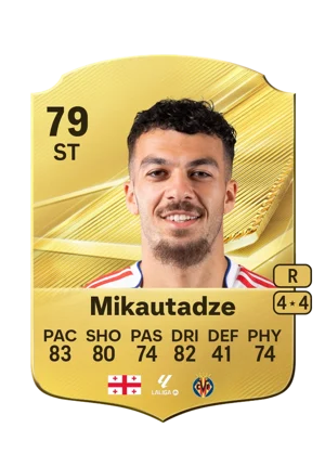 Mikautadze - 79 - Rare EA FC 27 card