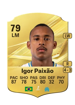 Igor Paixão - 79 - Rare EA FC 27 card