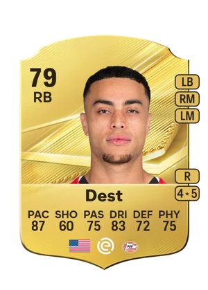 Dest - 79 - Rare EA FC 27 card