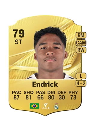 Endrick - 79 - Rare EA FC 27 card