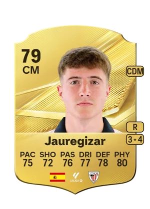 Jauregizar - 79 - Rare EA FC 27 card