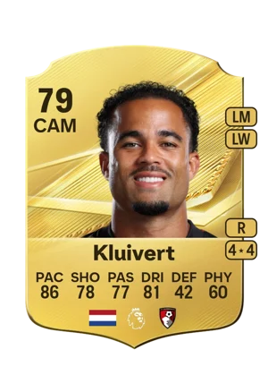 Kluivert - 79 - Rare EA FC 27 card