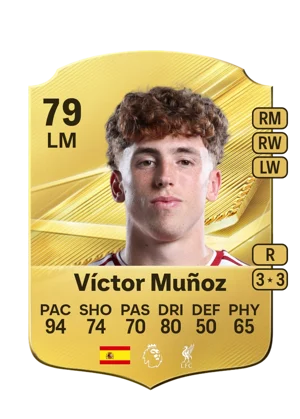 Víctor Muñoz - 79 - Rare EA FC 27 card