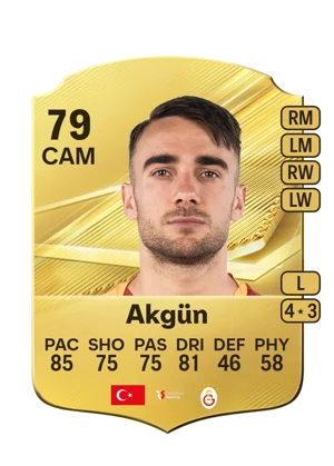 Akgün - 79 - Rare EA FC 27 card