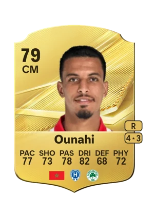 Ounahi - 79 - Rare EA FC 27 card