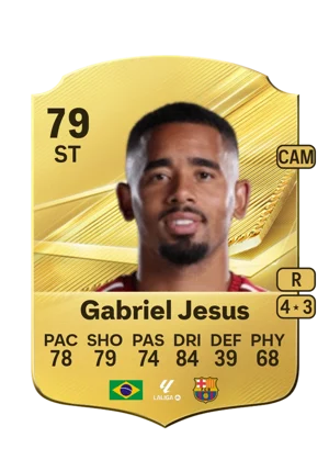 Gabriel Jesus - 79 - Rare EA FC 27 card