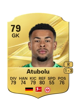Atubolu - 79 - Rare EA FC 27 card