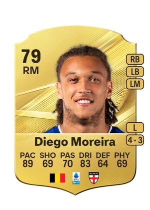 Diego Moreira - 79 - Rare EA FC 27 card