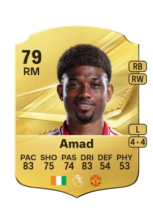 Amad - 79 - Rare EA FC 27 card