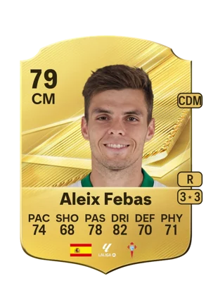 Aleix Febas - 79 - Rare EA FC 27 card