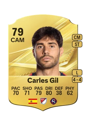 Carles Gil - 79 - Rare EA FC 27 card