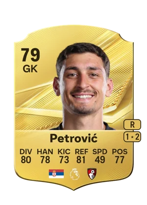 Petrović - 79 - Rare EA FC 27 card
