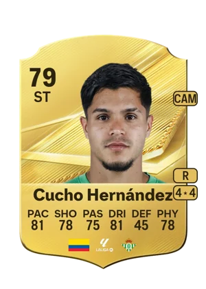 Cucho Hernández - 79 - Rare EA FC 27 card