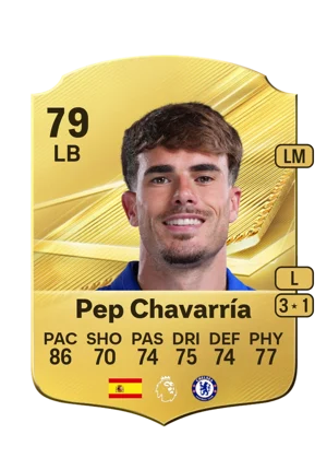 Pep Chavarría - 79 - Rare EA FC 27 card