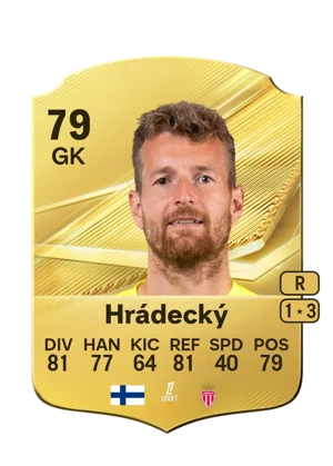 Hrádecký - 79 - Rare EA FC 27 card