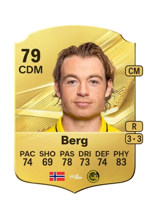 Berg - 79 - Rare EA FC 27 card