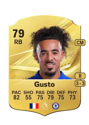 Gusto - 79 - Rare EA FC 27 card