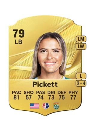 Pickett - 79 - Rare EA FC 27 card